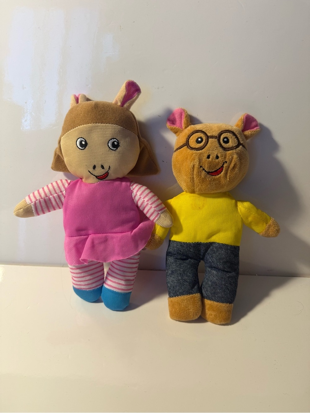 Arthur and Winfred stuffies 6-7”